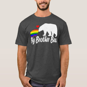 T-shirt Hommes LGBT Big Brother Bear Gay pride égalité des