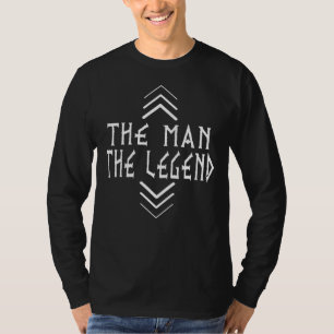 T-shirt Hommes L'Homme La Légende Style Viking