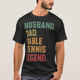 T-shirt Hommes mari papa de table de tennis de table légen