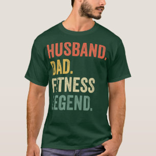 T-shirt Hommes Mari Papa Fitness Légende Entraînement amus