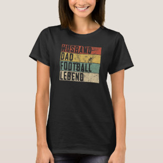 T-shirt Hommes mari papa football légende Football Sport F