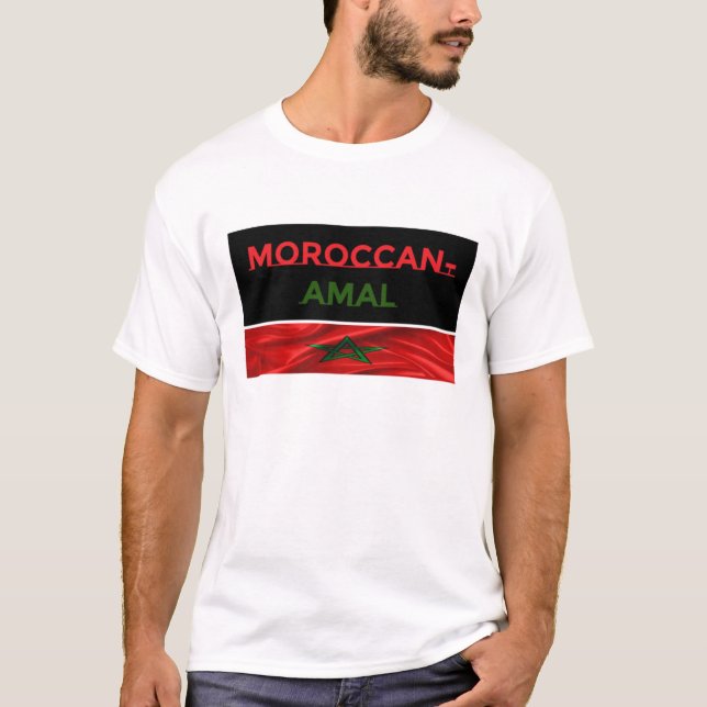 T-shirt Hommes marocains-amaux (Devant)