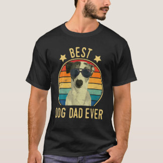 T-shirt Hommes Meilleur Chien Papa Jamais Italien Greyhhor