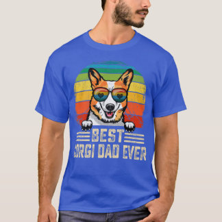 T-shirt Hommes Meilleur Corgi Papa Jamais Fête des pères V