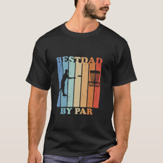 T-shirt Hommes Meilleur Papa Par Par Disque Golf Funny Fêt