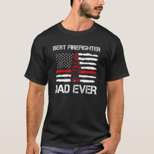 T-shirt Hommes meilleur pompier papa jamais papa pompier