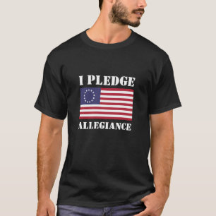 T-shirt Hommes Mode Patriotique I PLEDGE ALLEGIE