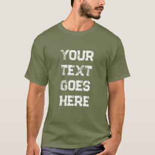 T-shirt Hommes Modèle moderne tendance élégante Fatigue ve