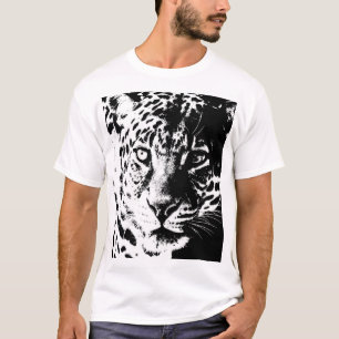 T-shirt Hommes Modèle Tee - shirt Pop Art Animal Leopard