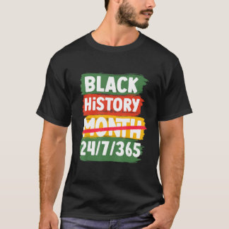 T-shirt Hommes Mois de l'histoire des Noirs 247365 Africai