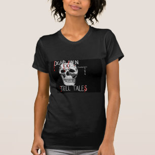 T-shirt Hommes morts de CSI de la science légale de crân