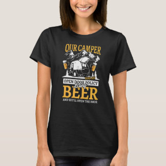 T-shirt Hommes Notre Camper A Une Politique De Porte Ouver