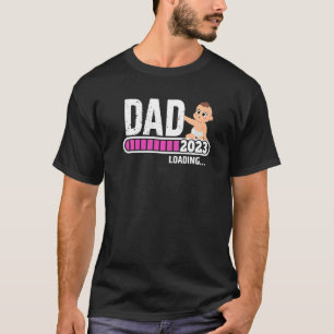 T-shirt Hommes Nouveau Papa 1ère Fois Papa Est 2023 Promu