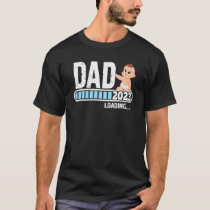 T-shirt Hommes Nouveau Papa 1ère Fois Papa Est 2023 Promu