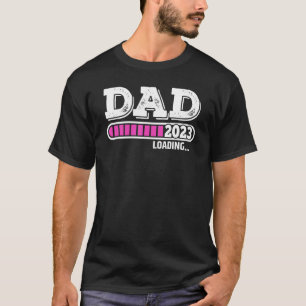 T-shirt Hommes Nouveau Papa 1ère Fois Papa Est 2023 Promu