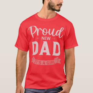 T-shirt Hommes Nouveau Papa Genre Reveillez Fier Nouveau P