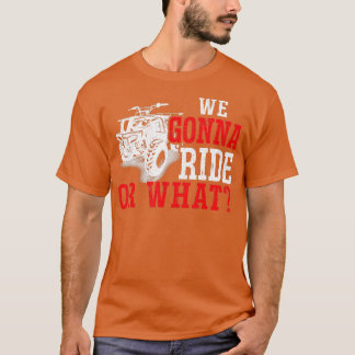 T-shirt Hommes On Va Faire Le Tour Ou Quel VTT