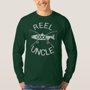T-shirt Hommes Oncle Anniversaire Fête des pères Pêche Poi