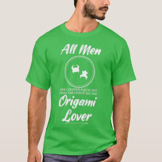 T-shirt Hommes Origami Lover Drôle Design Pour Cadeau 3