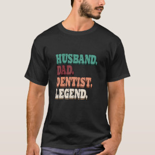 T-shirt Hommes Orthopédie Mari Papa Dentiste Légende Denta