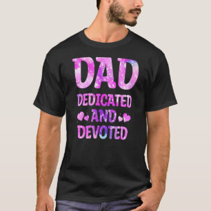 T-shirt Hommes Papa Dédié Et Consacré Bonne Fête des pères
