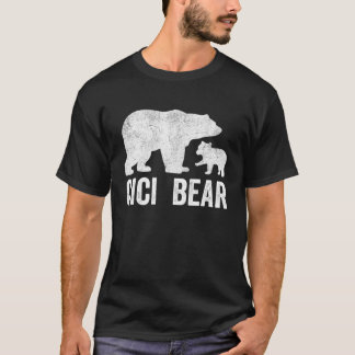 T-shirt Hommes Papa Ours Fête des pères S, Drôle Un Enfant