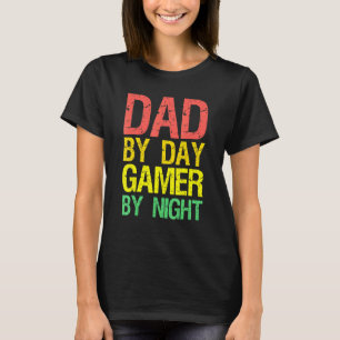T-shirt Hommes Papa Par Jeu De Jour Par Nuit