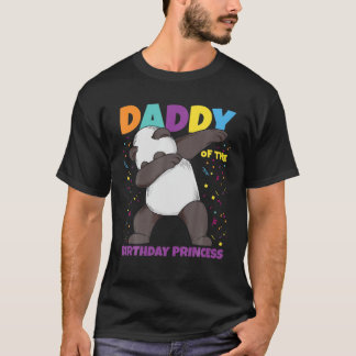 T-shirt Hommes Papa Princesse Anniversaire Hommes Papa Fil