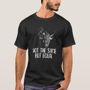 T-shirt Hommes Pas La Même, Mais Égale Chien Cattle Vegan