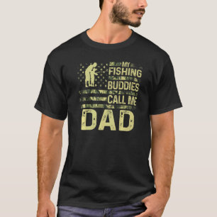 T-shirt Hommes Patriotique Pour Pêcheur Mon Appel D'Épouse
