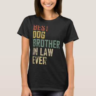 T-shirt Hommes Père Day Meilleur Frère Chien En Droit Jama