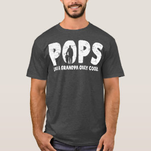 T-shirt Hommes Pops Comme Un Grand-Père Uniquement Glacièr