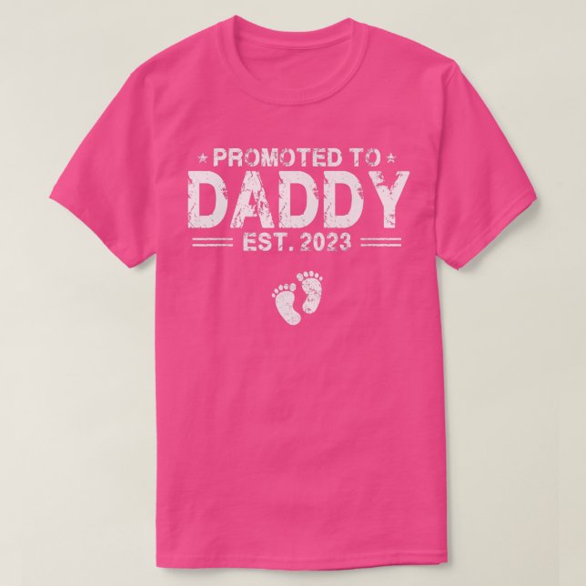 T-shirt Hommes Promus À Daddy Est  (Design devant)