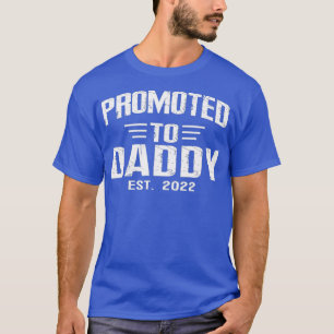 T-shirt Hommes promus à Daddy Est 2022 Bientôt papa