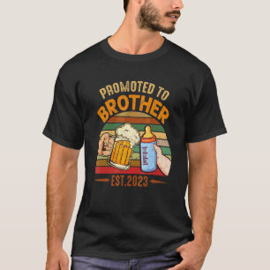 T-shirt Hommes Promus À Frère 2023 Pour Nouveau Frère 3