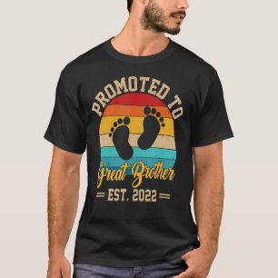 T-shirt Hommes Promus À Grand Frère 2022 Retro Pregnan