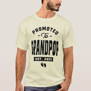 T-shirt Hommes promus à la grande-pop Faire-part de grosse