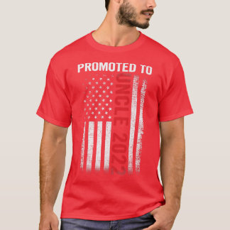 T-shirt Hommes promus à oncle 2022 Fête des pères patrioti