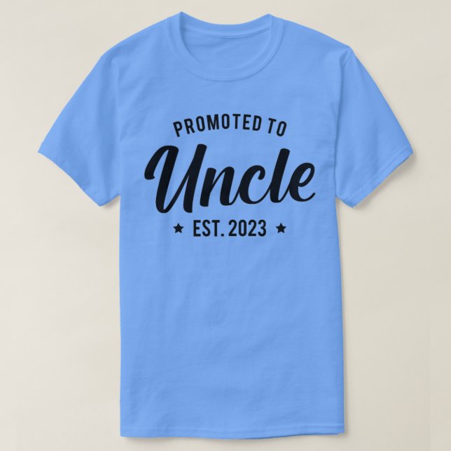 T-shirt Hommes promus à oncle 2023 (Design devant)