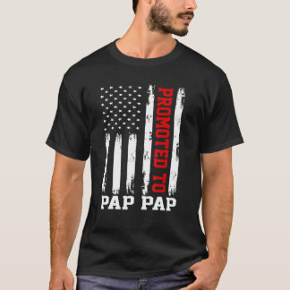 T-shirt Hommes Promus À Pap Pap Fête des pères Vintage Nou