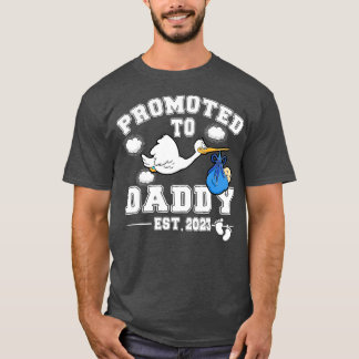 T-shirt Hommes promus à papa 2023 Première fois Da du Père