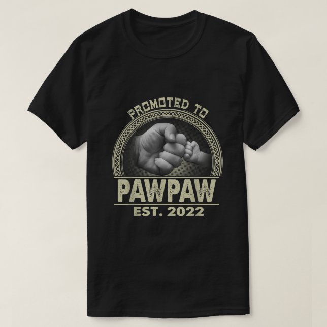 T-shirt Hommes Promus À Pawpaw 2022 Drôle Cadeau Nouveau P (Design devant)