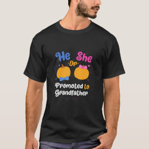 T-shirt Hommes Qu'Il Ou Elle A Promu À Grand-Père Genre Re