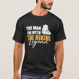 T-shirt Hommes Randonnée L'Homme Mythe Légende Randonnée C