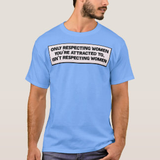 T-shirt Hommes Respectant les femmes féministes