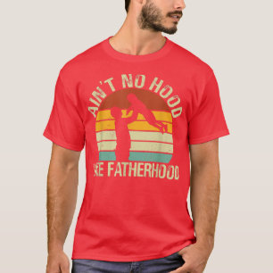 T-shirt Hommes Retro Vintage Papa Père T Aint Pas De Hotte