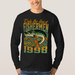 T-shirt Hommes Seuls Les Plus Beaux Pêcheurs Sont Nés En 1