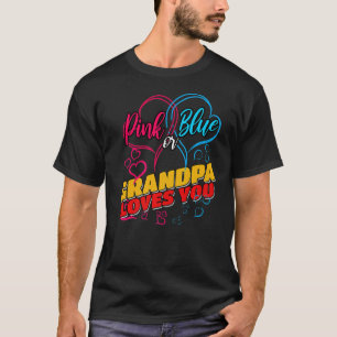 T-shirt Hommes Sexe Reveval Party Équipe Baby shower Pinkn