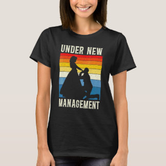 T-shirt Hommes sous nouvelle gestion Marié Mariage Enterre