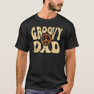 T-shirt Hommes Super Papa les années 70 Nostalgie esthétiq